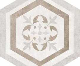 Керамогранит Pamesa At.Alpha Hex Mix-Beige Матовый