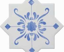 Керамогранит Cevica Becolors Star Dec. Stencil Electric Blue