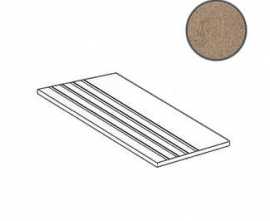 Ступень Grasaro Beton Серо-бежевая 60x29.4 Sugar-эффект 9мм
