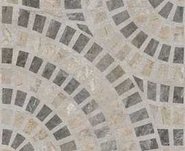 Керамогранит Vitra Beton-X Marble-Beton Круговой Темный Лаппато R9 Ректификат 60х60