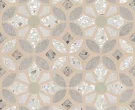 Керамогранит Vitra Beton-X Beton-Terrazzo Пэчворк Лаппато R9 Ректификат 60х60