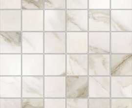 Мозаика Azteca Calacatta Mosaico Lux Gold