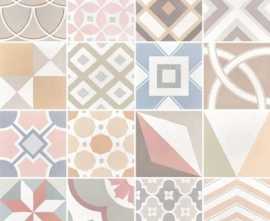 Керамогранит Equipe Caprice Patchwork Pastel