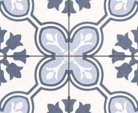 Керамогранит Etili Seramik Chateau Blue Pre-cut 45x45