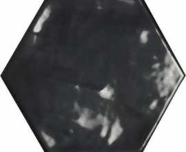 Керамогранит EcoCeramica Chiara B. Negro Hex
