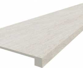 Керамогранит Ступень Coliseumgres Contea White Scalino 120 Frontale