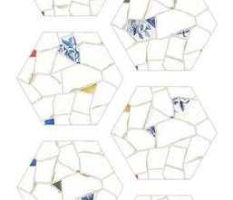 Керамогранит ITT Ceramic Corinto Hexa Mix 6 вариаций
