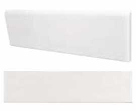 Плинтус Equipe Cottage Bullnose WHITE MATT