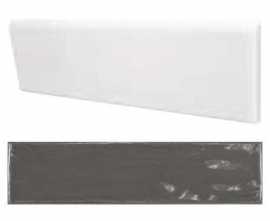Плинтус Equipe Cottage Bullnose DARK GREY 7,5X30