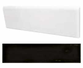 Плинтус Equipe Cottage Bullnose BLACK MATT 7,5X30