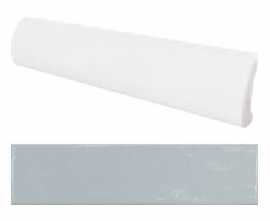 Бордюр настенный Equipe Cottage Pencil Bullnose Ash Blue 3X15