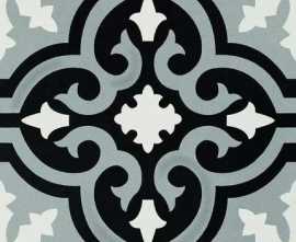 Керамогранит Elios Ceramica Deco Anthology Original B B&W Nat 20x20