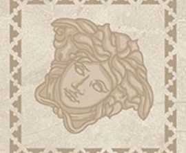 Декор керамогранит Versace Emote Tozzetto Crema Marfil 10