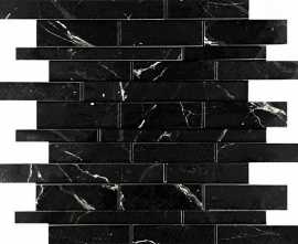 Мозаика Velsaa Estrada Mosaic Nero Brick Bone Mix