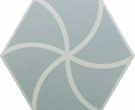 Керамогранит DNA Tiles Fancy Waves Blue