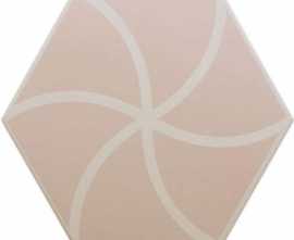 Керамогранит DNA Tiles Fancy Waves Pink