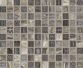 Мозаика Ascot Gemstone Mosaico Taupe Lux Чип 3x3
