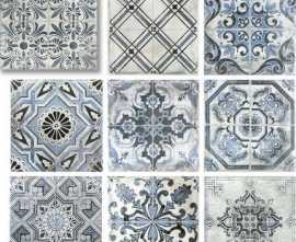 Керамогранит Geotiles Geomix Marais 36 видов рисунка 22.3x22.3