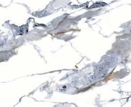Керамогранит Zibo Fusure Gold Ink White Glossy 120x60