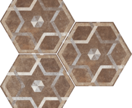 Керамогранит Fioranese Heritage Exagona Deco Texture 5 Nat