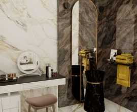 Керамогранит Zibo Fusure Hong Kong Marble