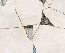 Керамогранит Fioranese Kintsugi Japan-Hibi Moonlight 60x60 Naturale 60.4x60.4