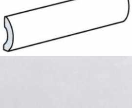 Бордюр настенный Equipe La Riviera Pencil Bullnose Gris Nuage 3x20