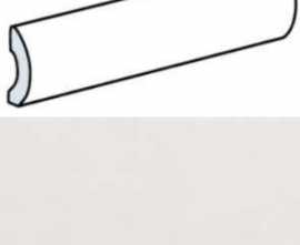 Бордюр настенный Equipe La Riviera Pencil Bullnose Blanc 3x20