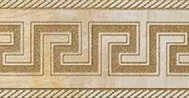 Декор керамогранит Versace Marble Fas.Greca Oro Sab