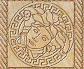 Декор керамогранит Versace Marble Toz.Medusa Oro Sab