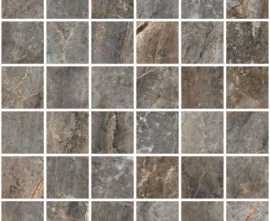 Мозаика Vitra Marble-X Аугустос Тауп Лаппато R9 Ректификат 5х5
