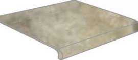 Ступень Novabell Materia Фронтальная Mat Scalino Monolitico Mud 30x33
