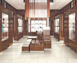 Керамогранит Tile Kraft Onyx Beige Glossy