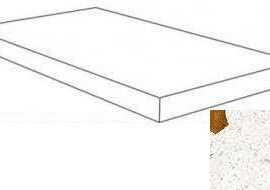 Керамогранит Ступень Coliseumgres Palladio White Scalino Ang. Sx