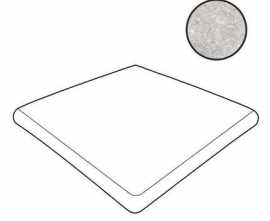 Керамогранит Ступень Gres de Aragon Petra Угловая Petra Gris Anti-Slip Round. 33x33