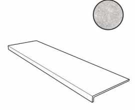 Керамогранит Ступень Gres de Aragon Petra Фронтальная Petra Gris Anti-Slip Recto 31.5x120