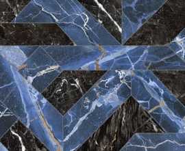 Керамогранит Naxos Rhapsody Outline Blue Lev+Ret 120