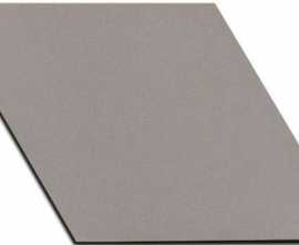 Плитка настенная Equipe Rhombus Dark Grey Smooth