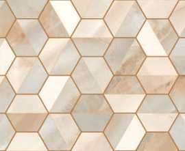 Плитка настенная EcoCeramica Rodas DC.Hex Warm