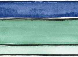 Декор настенный Imola Shades Stripes Sea Mix