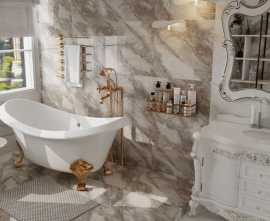 Керамогранит Zibo Fusure Shanghai Marble