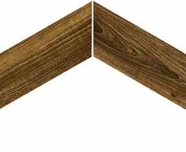 Керамогранит Emil Ceramica Sleekwood Chevron 60° Nut