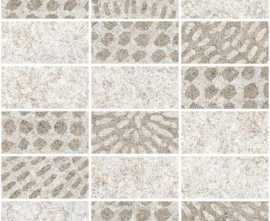 Мозаика Vitra Stone-X Белый Матовый R10B Ректификат 10x5