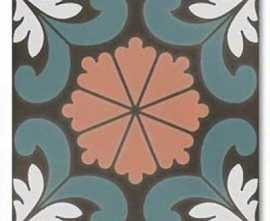 Керамогранит DNA Tiles Sync Flower Blue