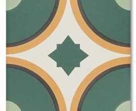 Керамогранит DNA Tiles Sync Circle Green