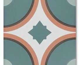 Керамогранит DNA Tiles Sync Circle Blue