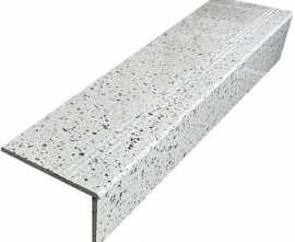 Ступень Armano Terazzo Silver Фронтальная 120x30