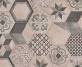 Керамогранит Marca Corona Terra Mix Decori esagono Vers. F