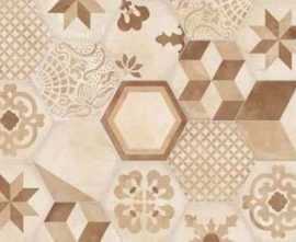 Керамогранит Marca Corona Terra Mix Decori esagono Vers. C