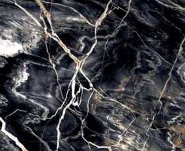 Керамогранит Infinity Ceramic Terrazini Nero High Glossy
